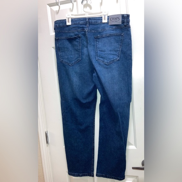 Chaps Men’s Straight Fit Stretch Denim Jeans 36x29 - Picture 6 of 7
